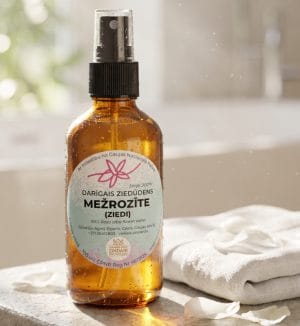 Rožūdens mežrozīšu hidrolāts (ziedūdens)