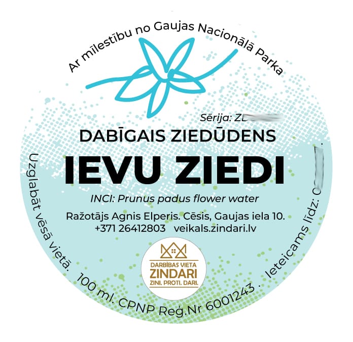 Ievas ziedu hidrolāts (ziedūdens) - Image 3