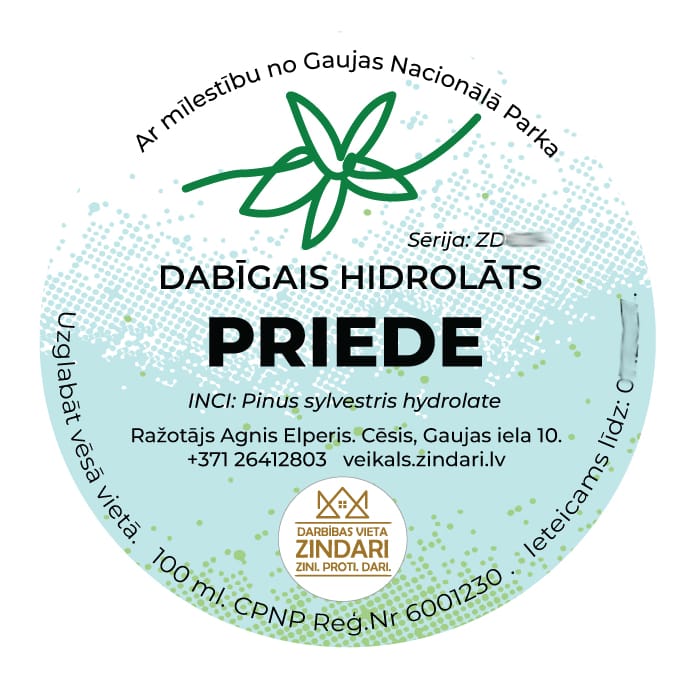 Priedes hidrolāts (ziedūdens) - Image 2