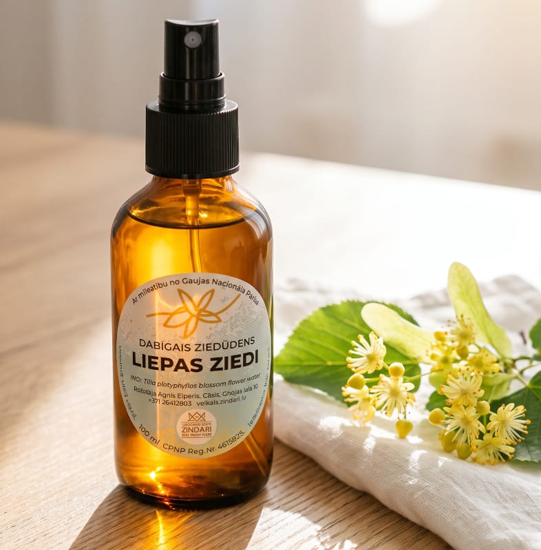 Liepziedu hidrolāts (ziedūdens)