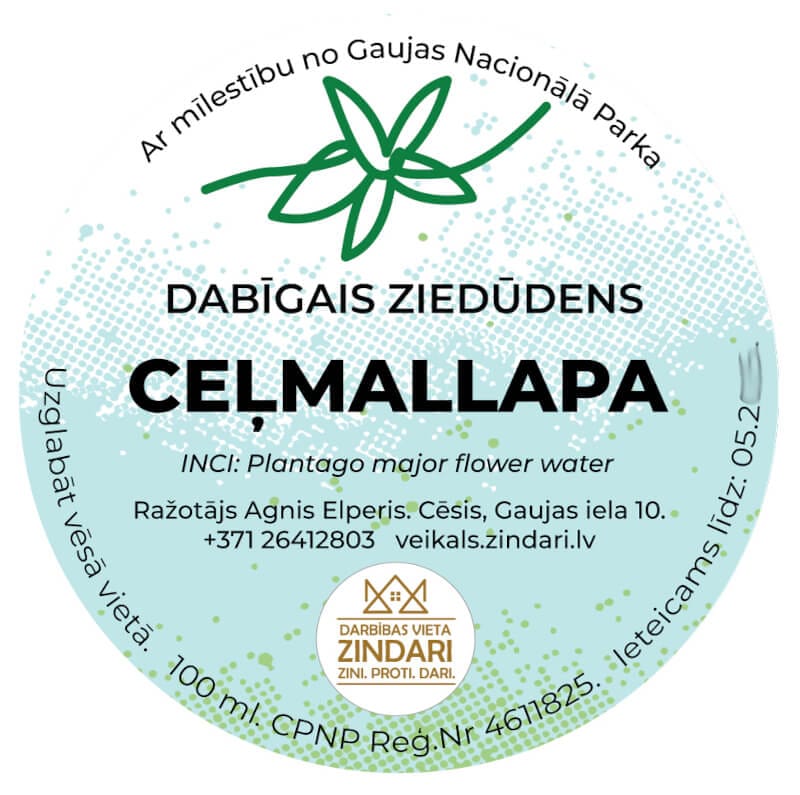 Ceļmallapu hidrolāts (ziedūdens) - Image 2