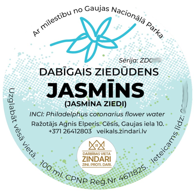 Jasmīna hidrolāts (ziedūdens) - Image 2
