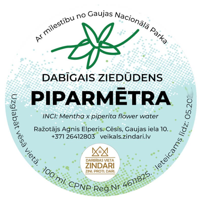 Piparmētras hidrolāts (ziedūdens) - Image 2