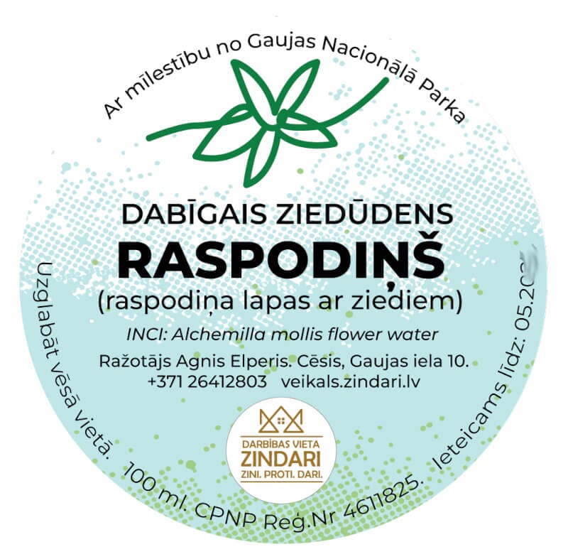 Raspodiņa (raskrēsliņa) hidrolāts (ziedūdens) - Image 2