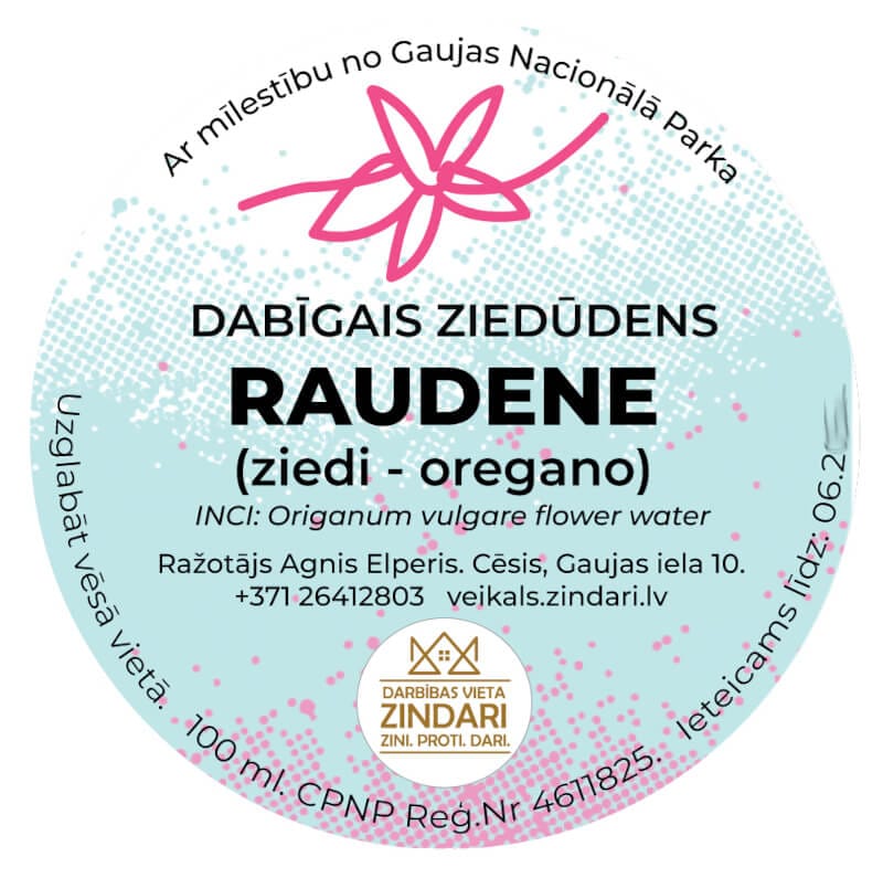 Raudenes (oregano) hidrolāts (ziedūdens) - Image 2