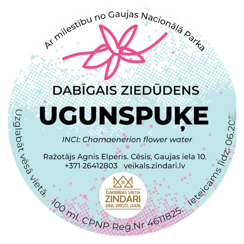 Ugunspuķes hidrolāts (ziedūdens) - Image 2