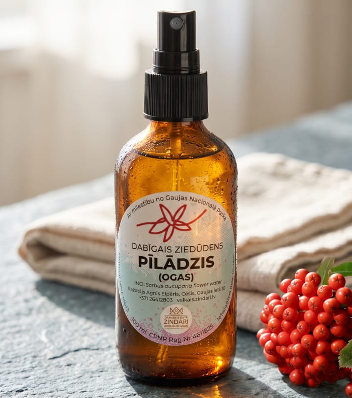 Pīlādžu hidrolāts (ziedūdens)