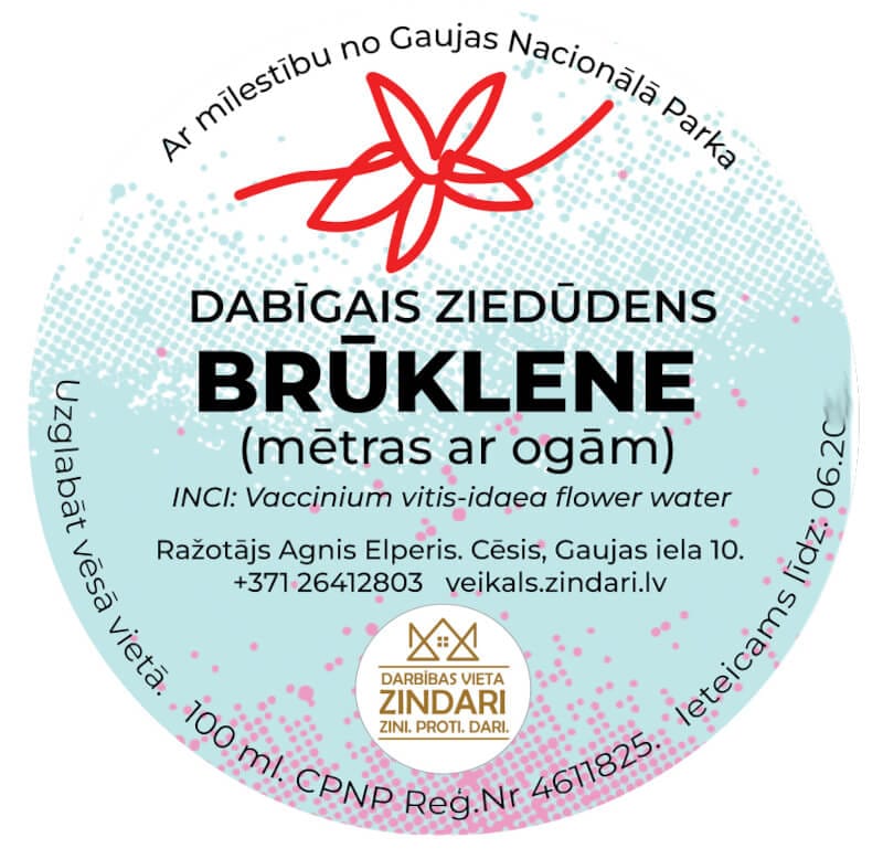 Brūkleņu hidrolāts (ziedūdens) - Image 2