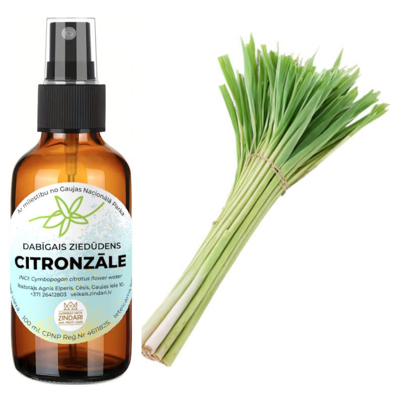 citronzāles ziedūdens hidrolāts