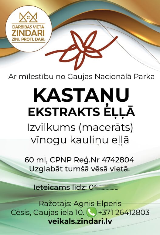 KASTAŅU EKSTRAKTS - Image 2