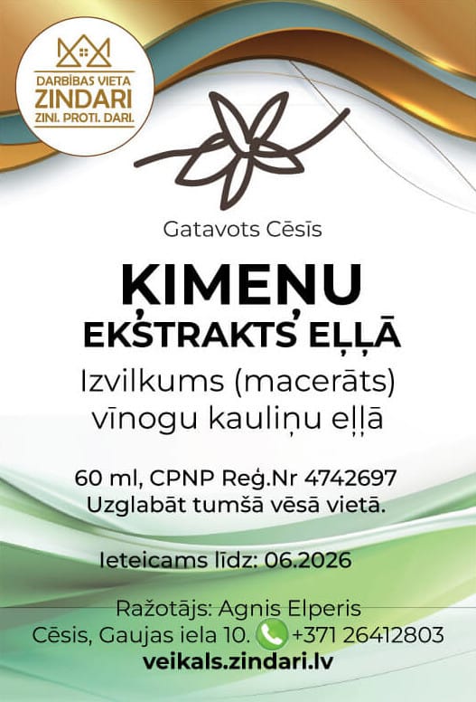 ĶIMEŅU EKSTRAKTS - Image 2