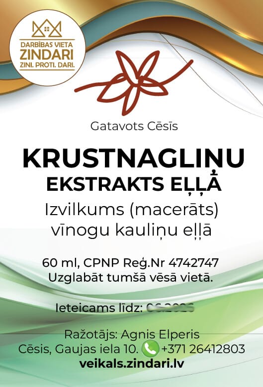 KRUSTNAGLIŅU EKSTRAKTS - Image 2