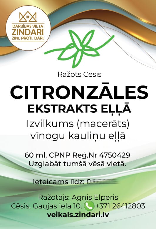 CITRONZĀLES EKSTRAKTS - Image 2