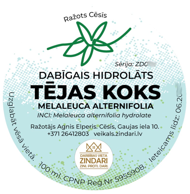Tējas koka hidrolāts (ziedūdens) - Image 2