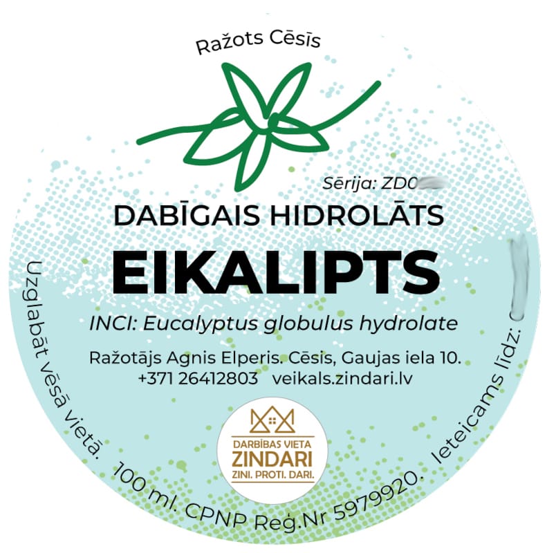 Eikalipta hidrolāts (ziedūdens) - Image 2